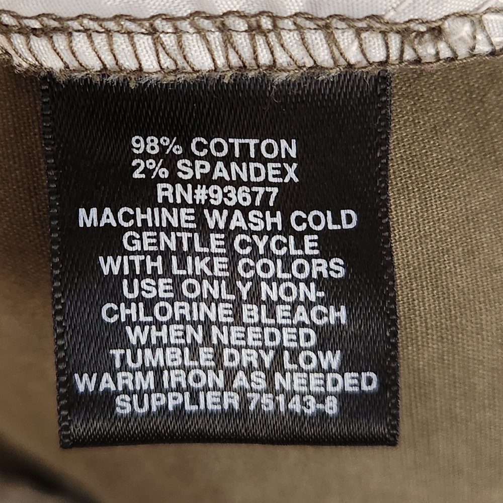 Women's Olive Pants - Picture 2 of 5